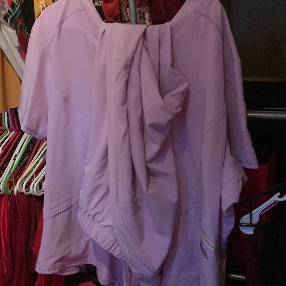 Size 3xl lavender scrubstar scrub set jogger style